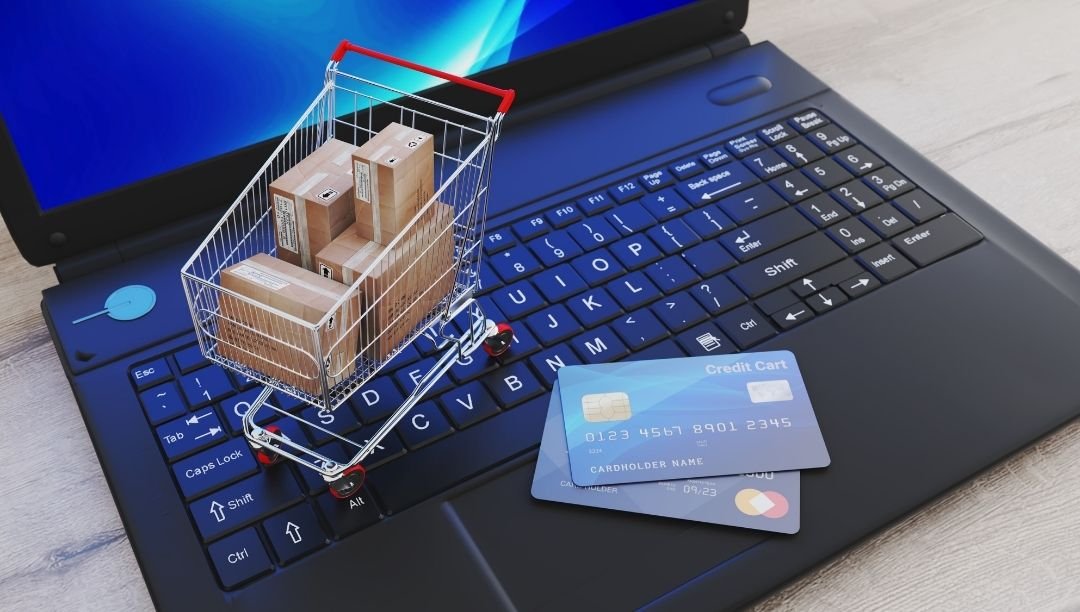 User shopping online from a phone